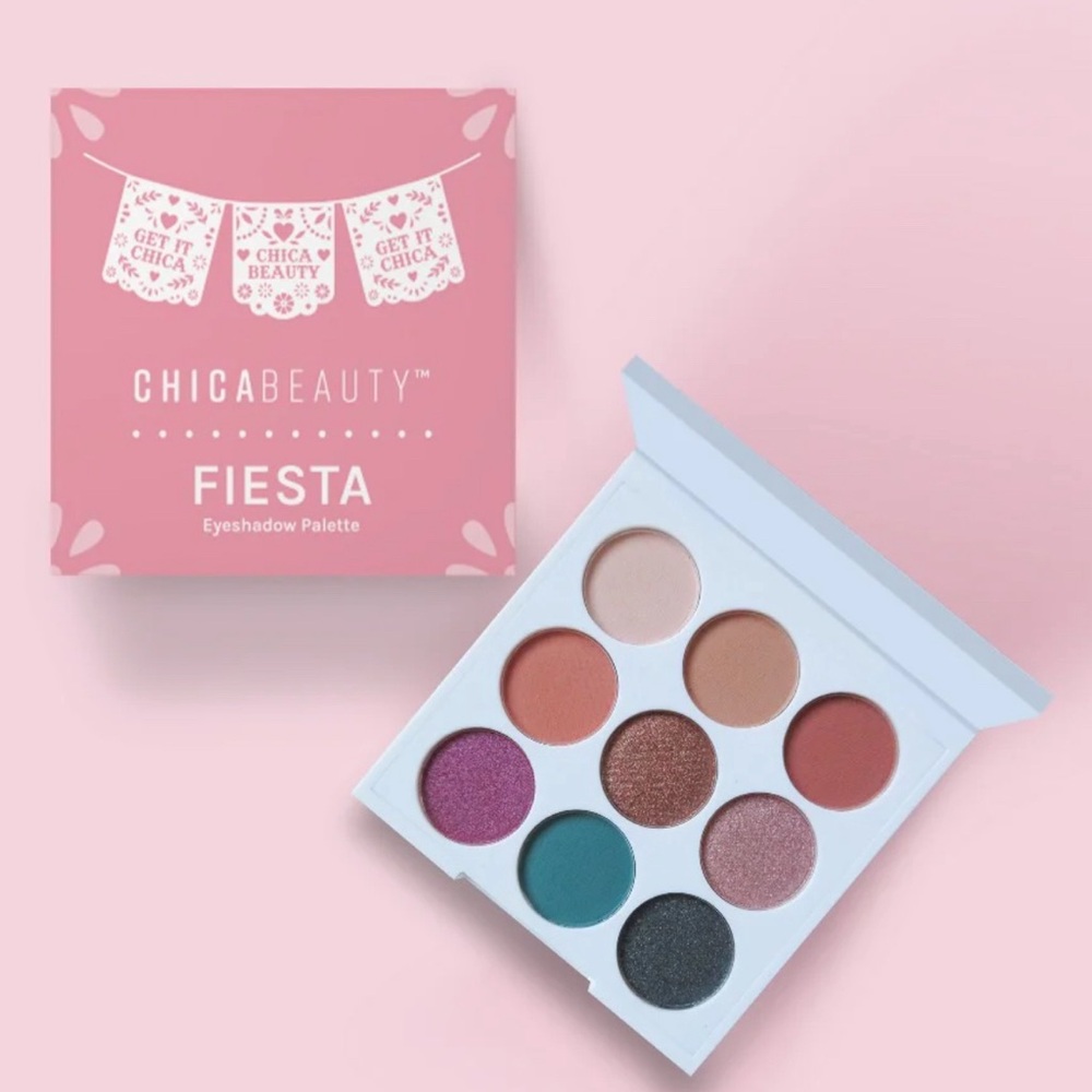 New in Box Chica Beauty Fiesta Mini Eyeshadow Palette